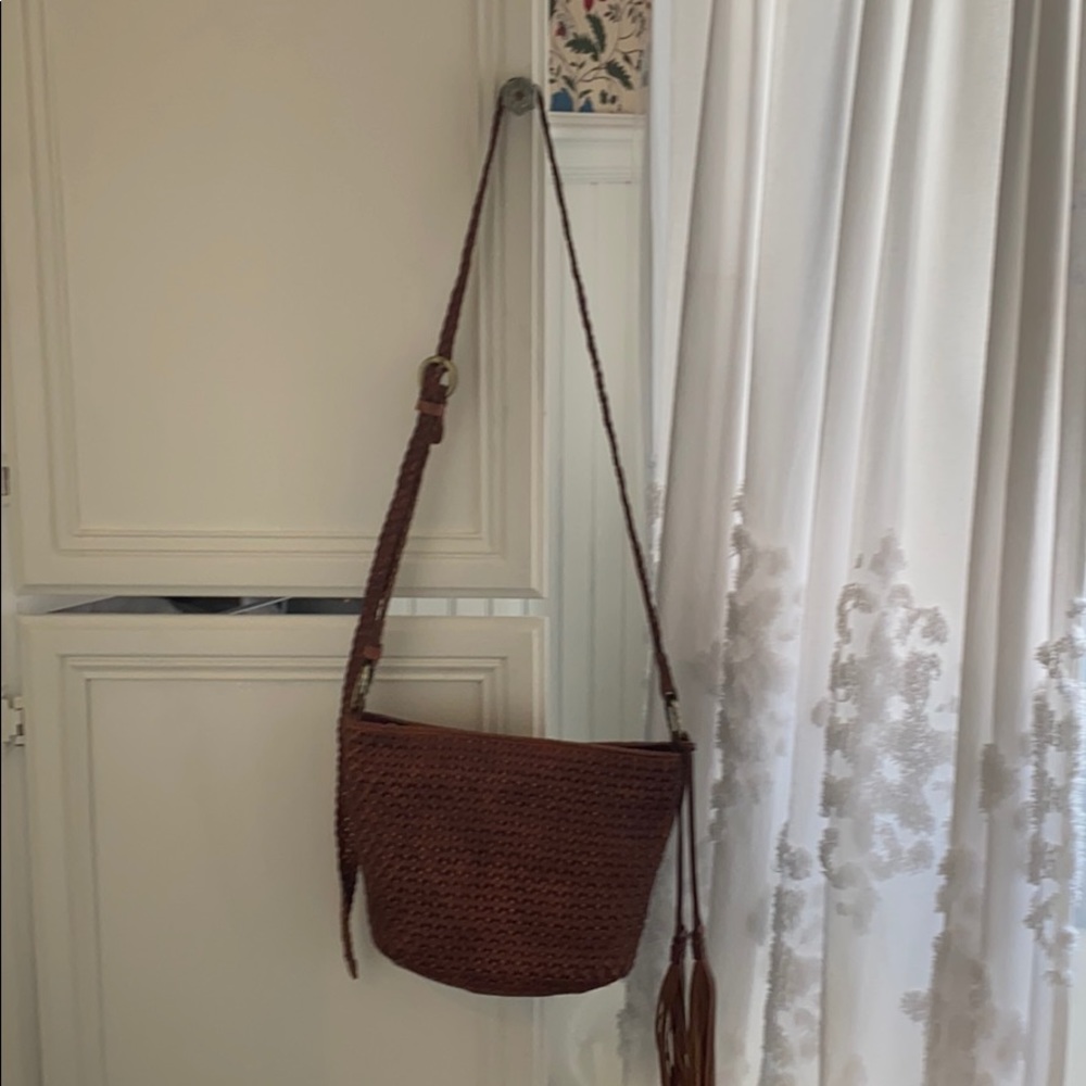 Patricia Nash Woven Leather Purse